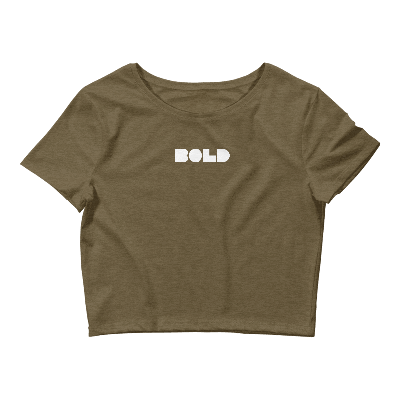 Bold Crop Tee