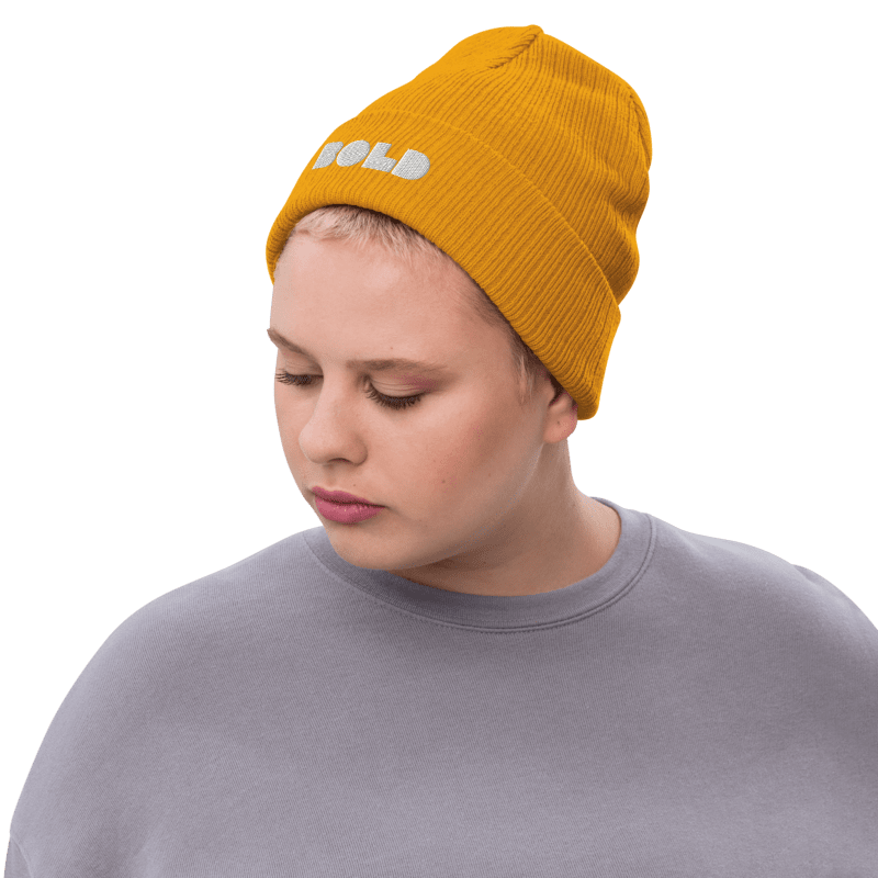 Ribbed Knit Beanie