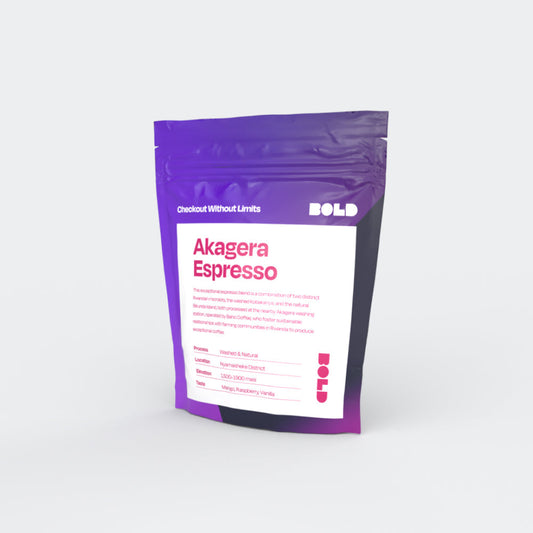 Bold Coffee Akagera Espresso 1lb