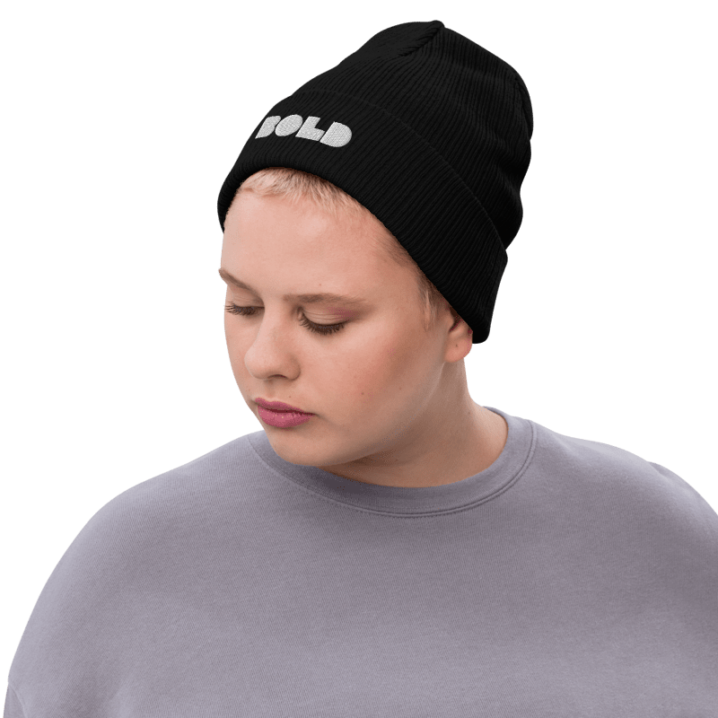 Ribbed Knit Beanie