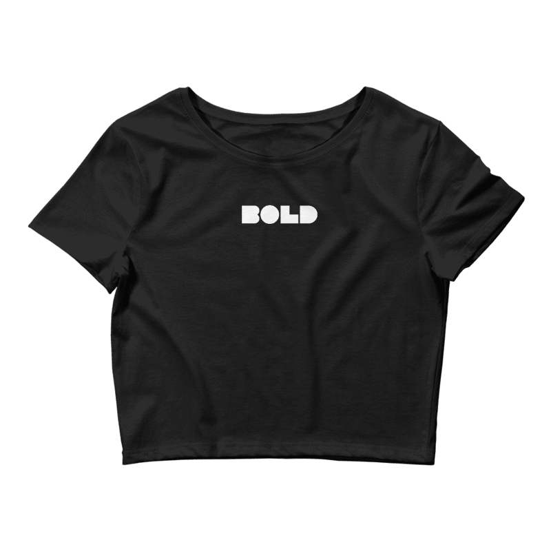 Bold Crop Tee